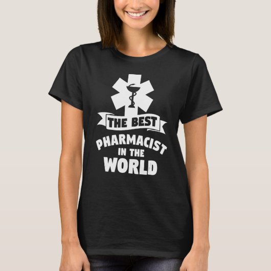 Der beste Apotheker der Welt T-Shirt (Vorderseite)