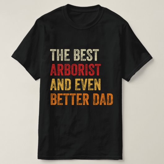 Der beste arabische und noch bessere Vater T-Shirt (Design vorne)