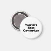 Der beste Arbeiter der Welt Magnet (Vorderseite/Rückseite)