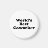 Der beste Arbeiter der Welt Magnet (Vorne)