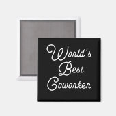 Der beste Arbeiter der Welt Magnet (Vorderseite/Rückseite)