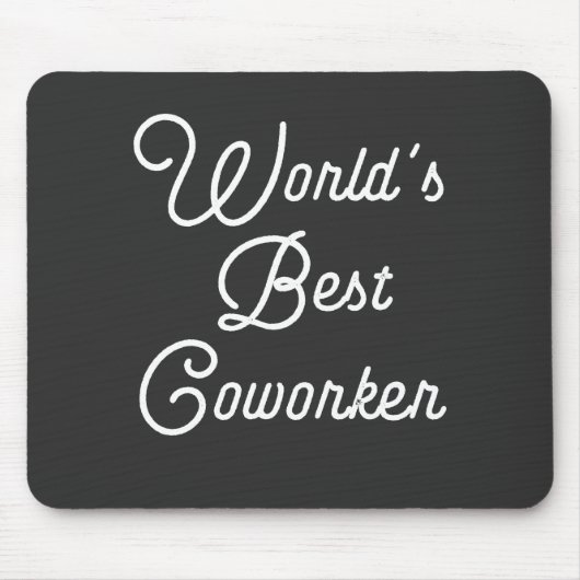 Der beste Arbeiter der Welt Mousepad (Vorne)