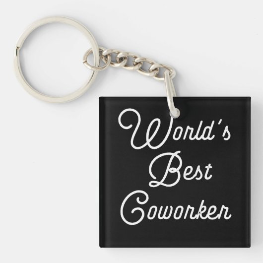 Der beste Arbeiter der Welt Schlüsselanhänger (Vorderseite)