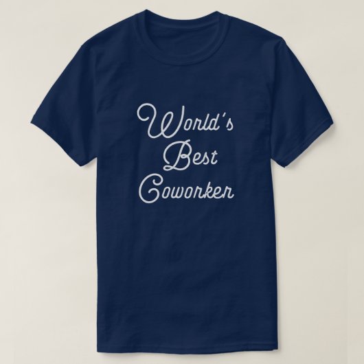 Der beste Arbeiter der Welt T-Shirt (Design vorne)