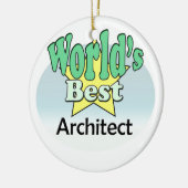Der beste Architekt der Welt Keramikornament (Links)