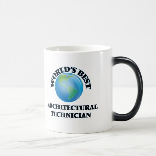 Der beste Architekturtechniker der Welt Verwandlungstasse (Rechts)