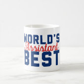 Der beste Assistent der Welt Kaffeetasse (Mittel)
