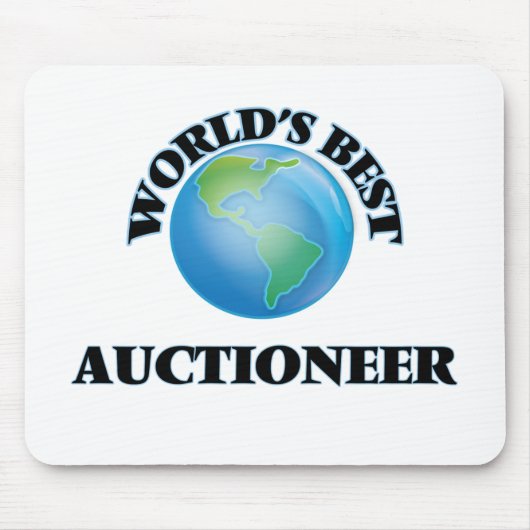 Der beste Auktionator der Welt Mousepad (Vorne)