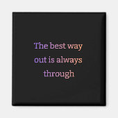 Der beste Ausweg ist immer durch Magnet (Vorne)