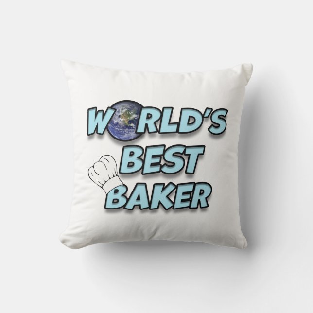 Der beste Bäcker der Welt Kissen (Vorderseite)