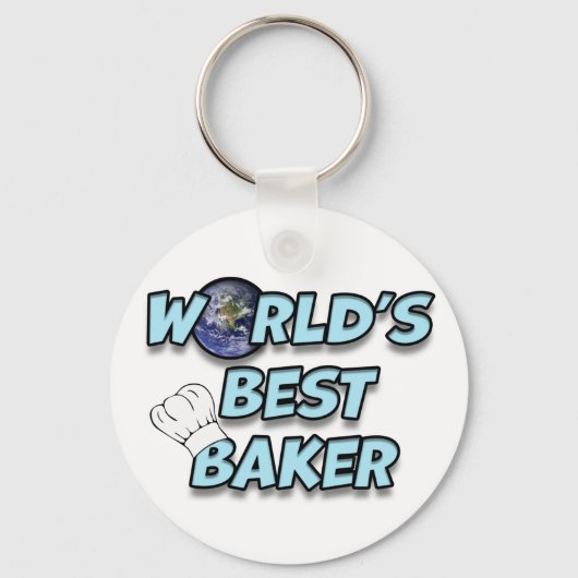 Der beste Bäcker der Welt Schlüsselanhänger (Vorderseite)