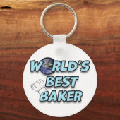 Der beste Bäcker der Welt Schlüsselanhänger (Vorderseite)