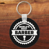 Der beste Barber der Welt Schlüsselanhänger (Vorderseite)