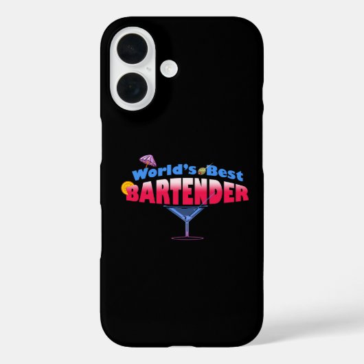 Der beste Barkeeper der Welt Case-Mate iPhone Hülle (Rückseite)