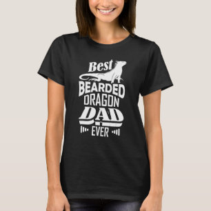 Der beste Bartdrache-Vater je Vatertag T-Shirt