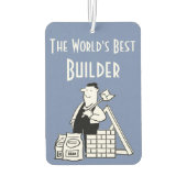 Der beste Bauer der Welt Autolufterfrischer (Rückseite)