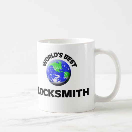 Der beste Bauschlosser der Welt Kaffeetasse (Rechts)