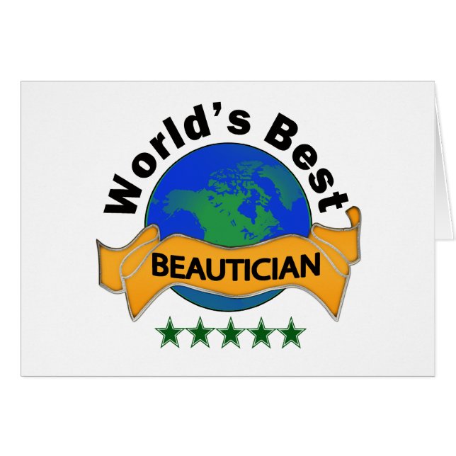 Der beste Beautician der Welt (Vorderseite (Horizontal))