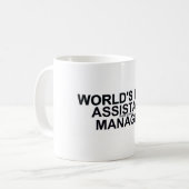 Der beste behilfliche (zum regionalen) Manager der Kaffeetasse (Vorderseite Links)