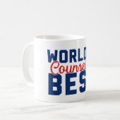 Der beste Berater der Welt Kaffeetasse (Vorderseite Links)