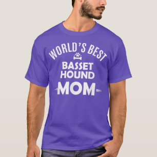Der beste Besitzer der TBasset Hound Mama der Welt T-Shirt