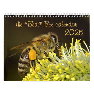 Der beste Bienenkalender 2025 mit Fotos und Beschr Kalender