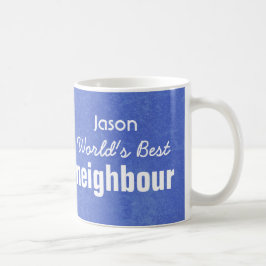 Der beste blaue Nachbarindividuelle Name JASON der Kaffeetasse