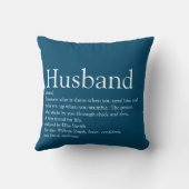 Der beste Blue-Fan der Welt für Ever Husband Kissen (Rückseite)