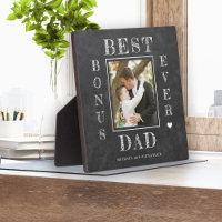 Der beste Bonus Papa je Stiefvater Vatertag Foto
