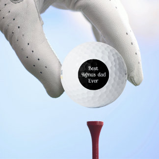 Der beste Bonus Papa je Typografie Skript Väter Ta Golfball