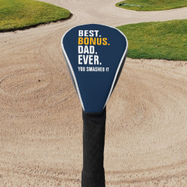 Der beste Bonus-Vater je Stepfather Sie schlug es Golf Headcover