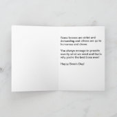 Der beste Boss aller Zeiten Karte (Innenseite)