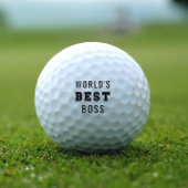 Der beste Boss der Welt Golfball