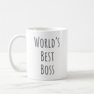 Der beste Boss der Welt Kaffeetasse