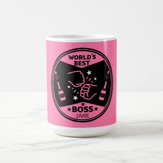 Der Beste Boss der Welt Kaffeetasse (Mittel)
