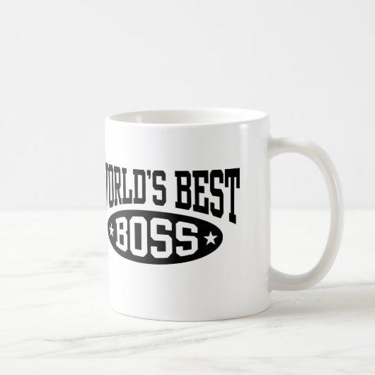 Der beste Boss der Welt Kaffeetasse (Rechts)
