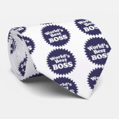 Der beste Boss der Welt Krawatte (Gerollt)