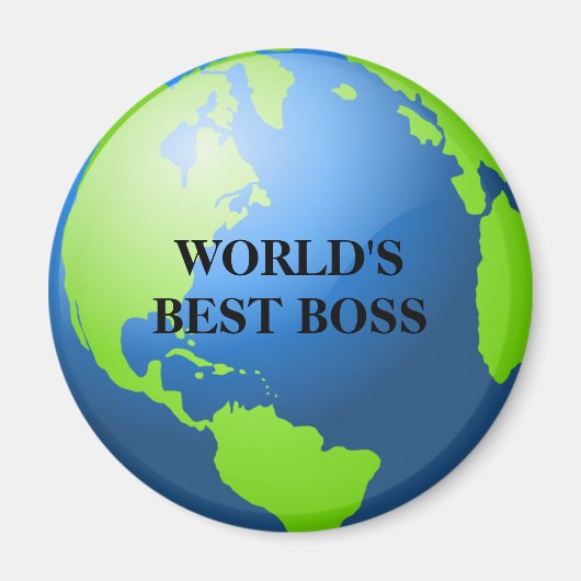 Der beste Boss der Welt Magnet (Vorne)