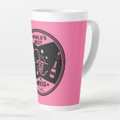 Der Beste Boss der Welt Milchtasse (Rechte Ecke)