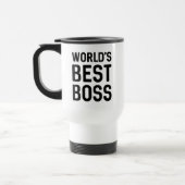 Der beste Boss der Welt Reisebecher (Links)