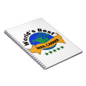 Der beste Briefträger der Welt Notizblock (Rechte Seite)