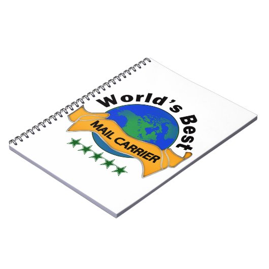 Der beste Briefträger der Welt Notizblock (Linke Seite)