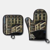 Der beste Broadway Ofenhandschuh & Topflappen-Set (Vorderseite)