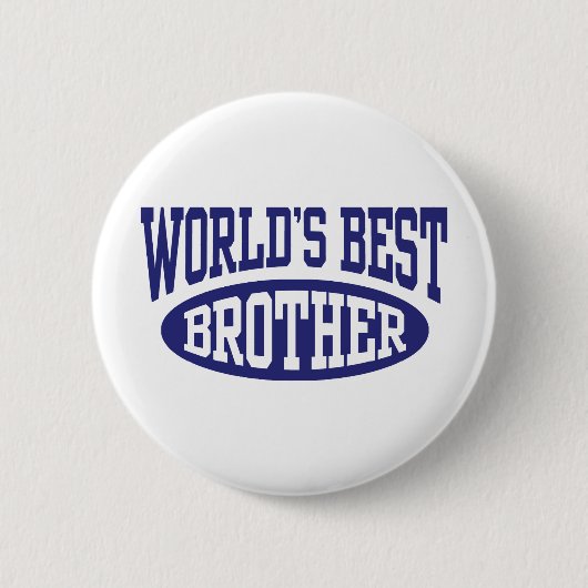 Der beste Bruder der Welt Button (Vorderseite)