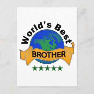 Der beste Bruder der Welt Postkarte