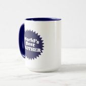 Der beste Bruder der Welt Tasse (Vorderseite Links)