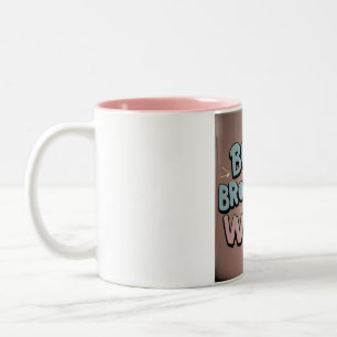 Der beste Bruder der Welt Zweifarbige Tasse