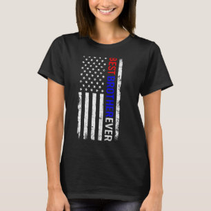 Der beste Bruder je amerikanischer Tag des Vaters T-Shirt