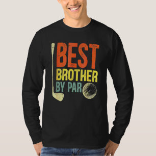 Der beste Bruder von Par Vatertag Golf Opa T-Shirt