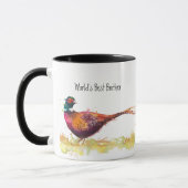 Der beste Bruderring Necked Pheasant Bird der Welt Tasse (Links)